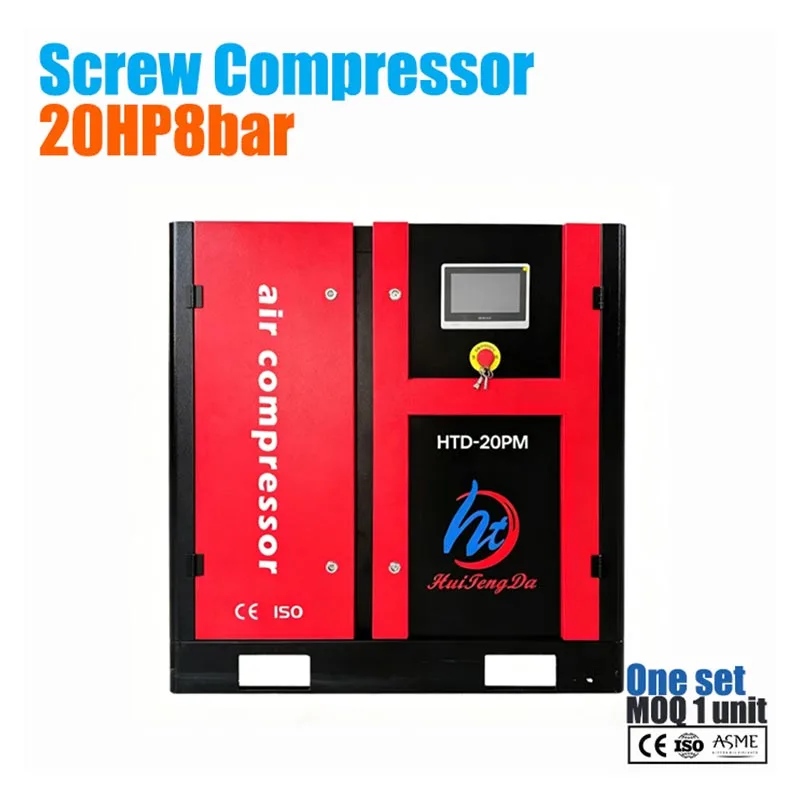 Máy nén khí trục vít biến tần 20 HP