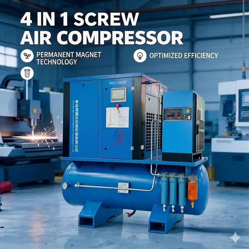 Máy nén khí 22KW 16 Bar để cắt Laser
